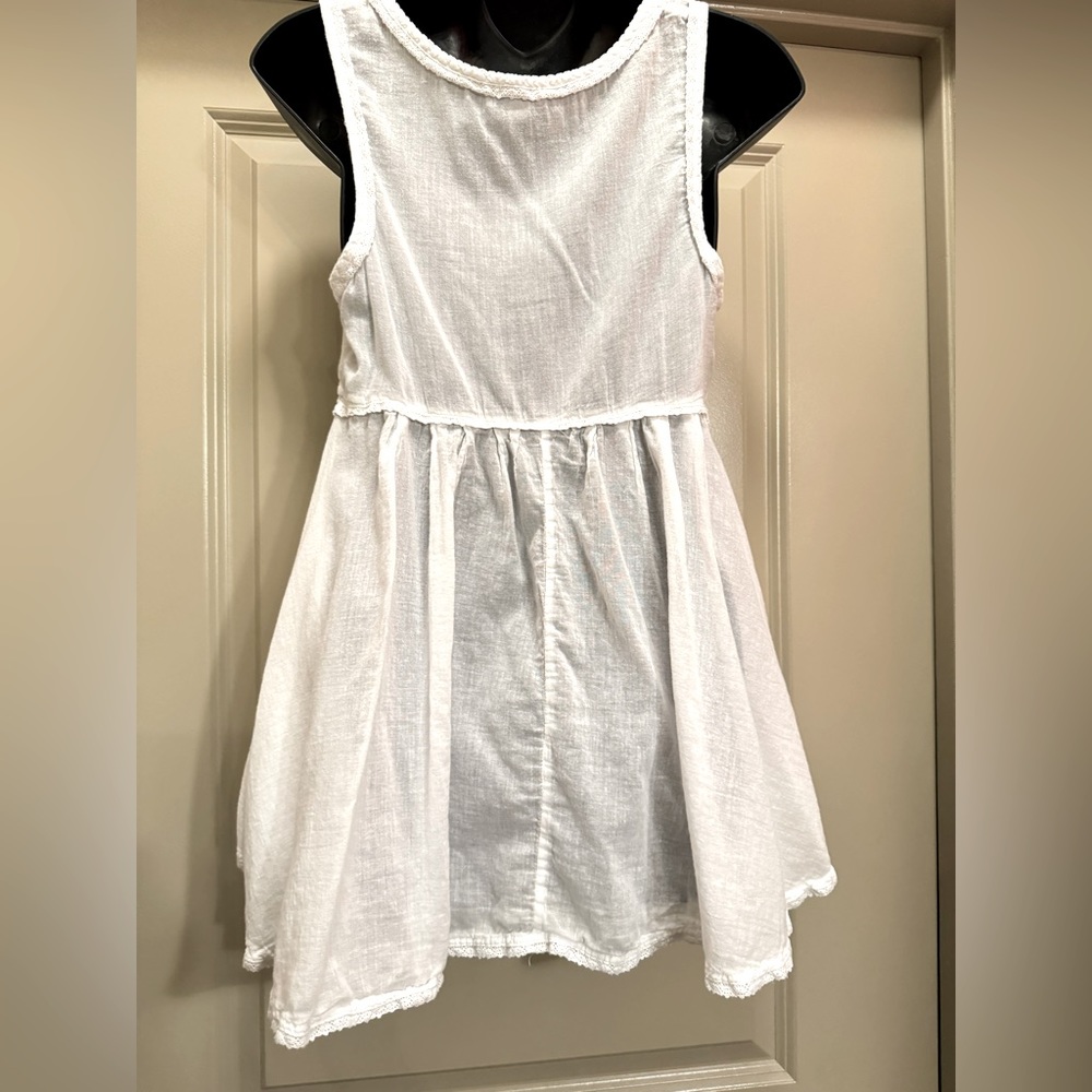 Anthropologie Odille White Cotton Flowy Top size S - Picture 10 of 13